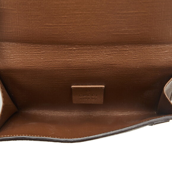 GUCCI Brown Leather Wallet - Picture 6 of 10